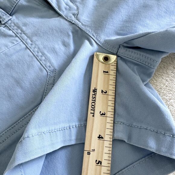 UnionBay Shorts Womens Size 0 Blue Delaney 3.5" Chino Stretch Casual Summer - Picture 7 of 10